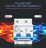 2P / 125A DC MCB 600V Circuit breaker FOR PV System