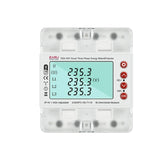 3 Phase 380V 100A Tuya WiFi Smart Bi-Directional Energy Power kWh Meter Over Under Voltage Protector Relay Switch Current Limit