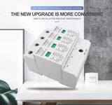 AC SPD 4P 3P+N 20-40KA 385V House Surge Protector Protective Low-voltage Arrester Device