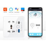 Universal Smart Socket + 1USB+1 C Type