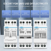 TOMZN 2P 63A MTS Dual Power Manual Transfer Isolating Switch Interlock Circuit Breaker