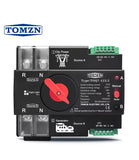 Wiring diagram for TOMZN TOQ7 63A ATS connecting Solar Inverter and WAPDA