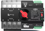 Tomzn TOQ7  AC 2P/4P Din Rail 220V Dual Power Automatic Transfer Switch ATS