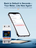 TOMZN TOVA-63T (14in1) Smart WiFi Circuit Breaker | App Control | Energy Monitoring & Protection 63A
