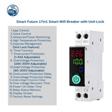 smart wifi breaker with prepaid function time scheduling and wifi voltage protection