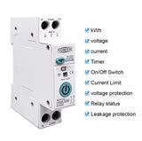 (10in1 )TOMZN 63A Wifi Circuit Breaker TOB9L-63M